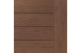 Brown Oak 1x6x12' grooved 